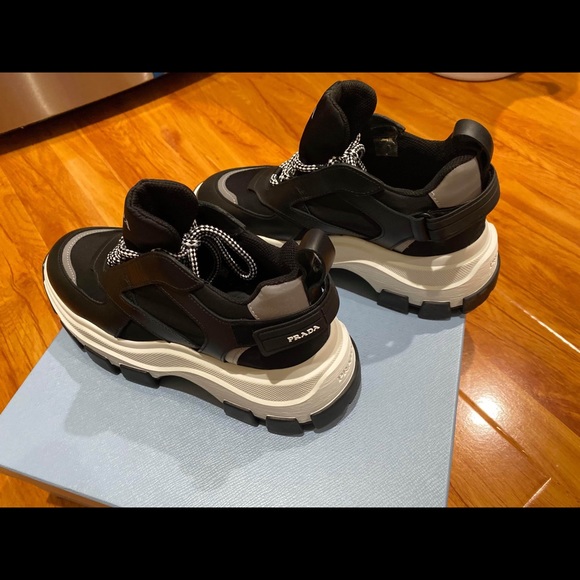 Prada platform chunky Sneakers - Picture 3 of 9